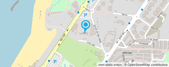 מפת הגעה אל מסעדת פני הים