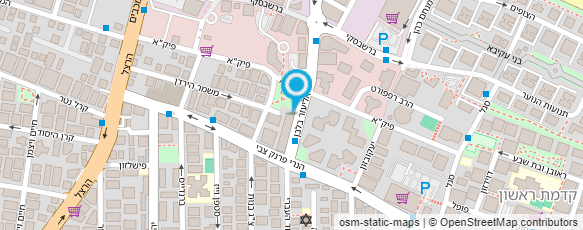 מפת הגעה אל החצר של מיכאל