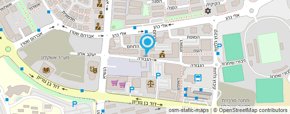 מפת הגעה אל אופטומטריה עינת מפת הגעה אל אופטומטריה עינת