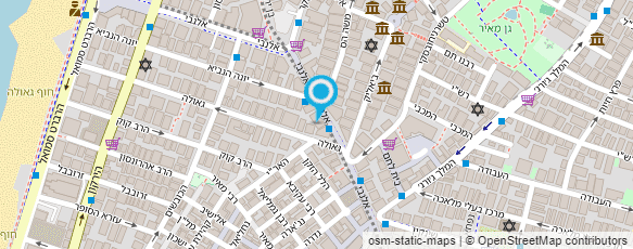 מפת הגעה אל שף טו טייבל