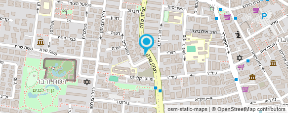 מפת הגעה אל פלאפל בחוכמה