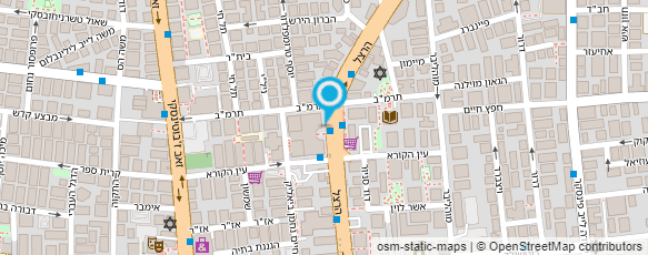 מפת הגעה אל שיפודי נתנאל אקספרס