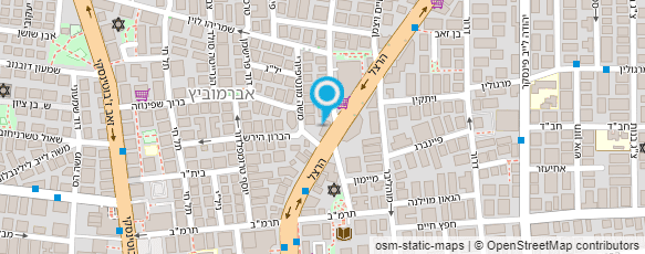 מפת הגעה אל יהודל'ה בורגר בר ישראלי ראשון לציון