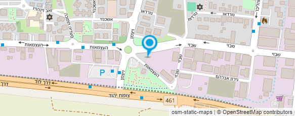 מפת הגעה אל "פחחות בנין"