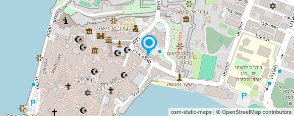 מפת הגעה אל מרשמלו עכו - גלידריה