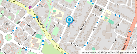 מפת הגעה אל B Burger