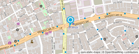 מפת הגעה אל פיצה אש