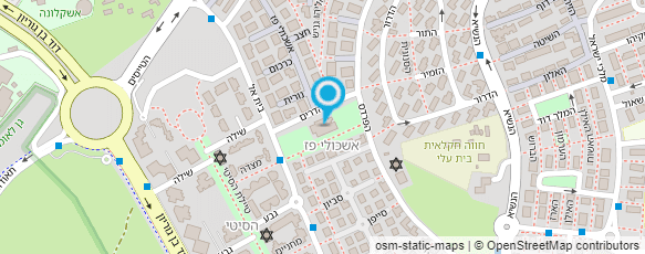 מפת הגעה אל לוצ׳נה אקספרס אשקלון