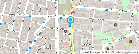 מפת הגעה אל pancake house tlv כיכר רבין