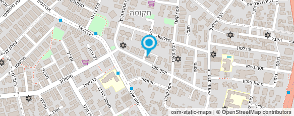 מפת הגעה אל פיצה  סטאר