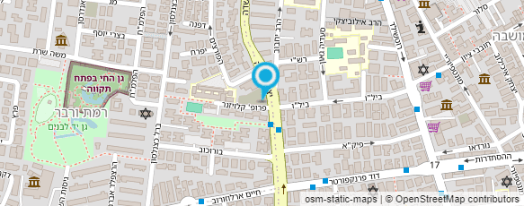 מפת הגעה אל מפגש רפאלוס