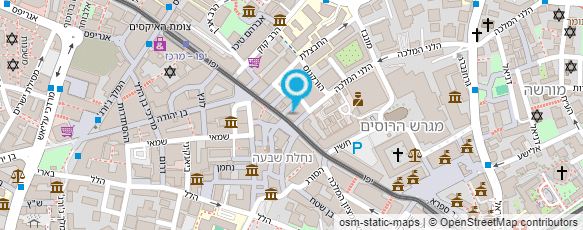 מפת הגעה אל ירושלים בוקס צ'ילבוקס