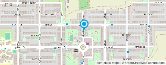 מפת הגעה אל תמי בן גדעון