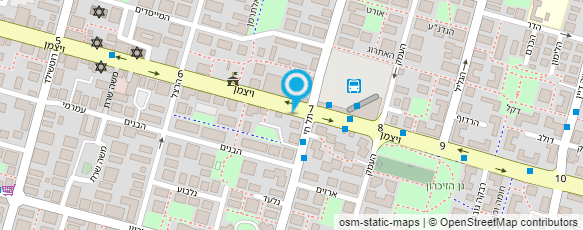 מפת הגעה אל כנאפה נצרת כפר סבא