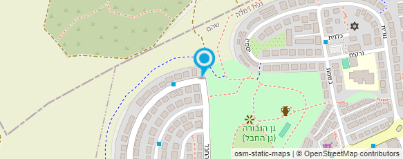 מפת הגעה אל פלאפל הכהן