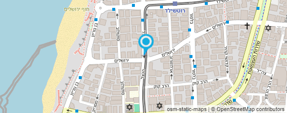 מפת הגעה אל פיצה הקוסם האיטלקי