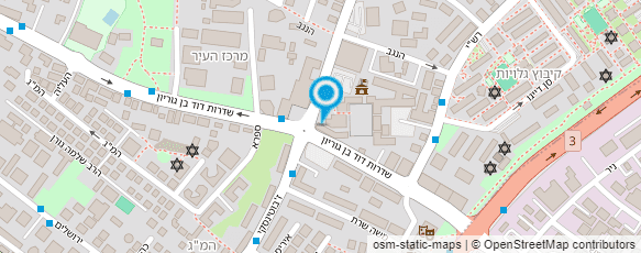 מפת הגעה אל טוסט בשר ישראלי