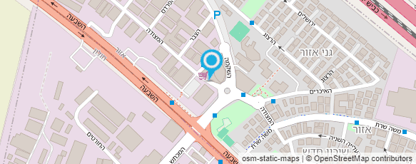 מפת הגעה אל מרגZ טוסט נקניק