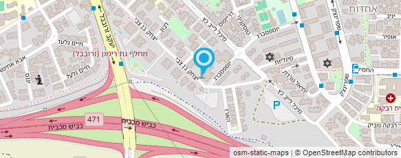 מפת הגעה אל פיית המטבח - Hefzi's