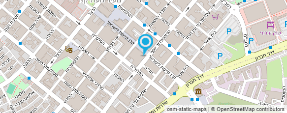 מפת הגעה אל שירי'ס בורגר