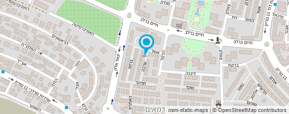 מפת הגעה אל שלומית מנור קוסמטיקאית