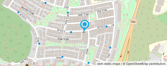 מפת הגעה אל סושי B כרמיאל - כשר