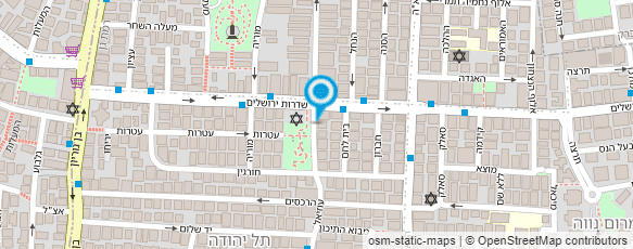 מפת הגעה אל chapo צ'אפו בורגר