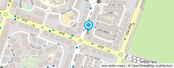 מפת הגעה אל קראנצ'יז פיצה