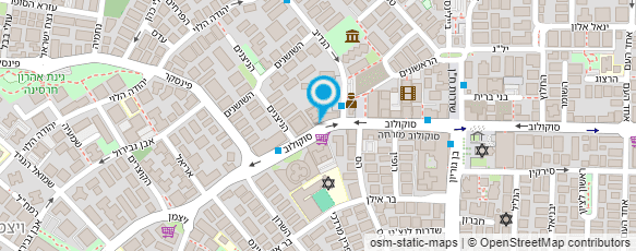 מפת הגעה אל בוטיק הסביח והשניצל