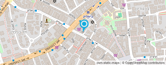 מפת הגעה אל המבורגר הפרופסור