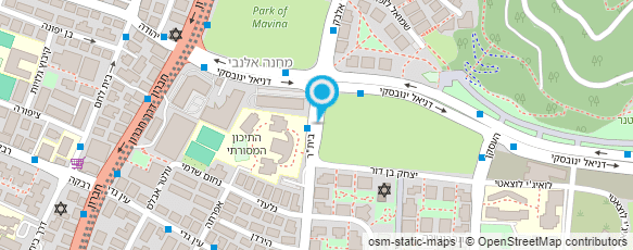 מפת הגעה אל גלידריה AIC ַ BOX