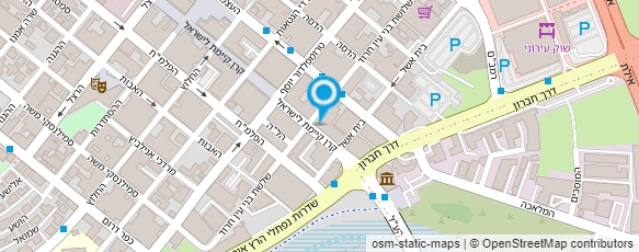 מפת הגעה אל ג'ין פיס- פיצה על גחלים