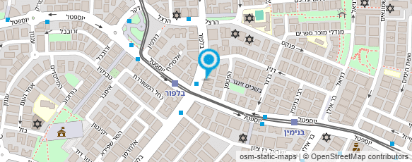 מפת הגעה אל התימני בת ים