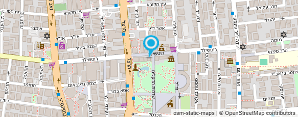 מפת הגעה אל פינה בגן