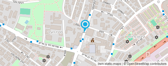 מפת הגעה אל Hamishkan המשכן