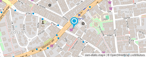 מפת הגעה אל בלייקר בייקרי