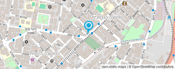 מפת הגעה אל בן עמי המושבה