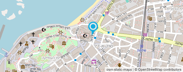 מפת הגעה אל שווארמה חג'בקרי