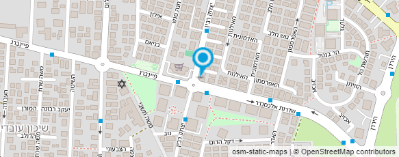 מפת הגעה אל הג'חנון של שניר