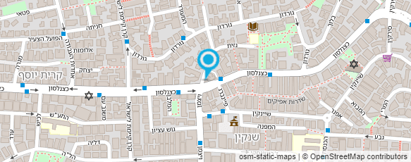 מפת הגעה אל אצל מנש