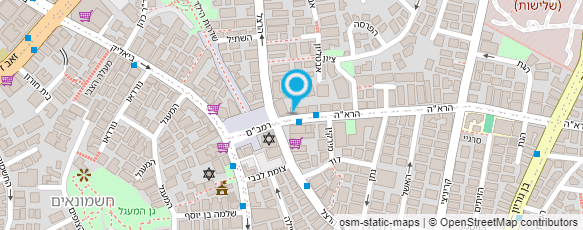 מפת הגעה אל פלאפל אלדין