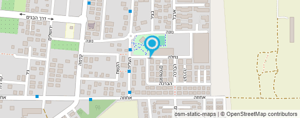 מפת הגעה אל פיצה צ'יז