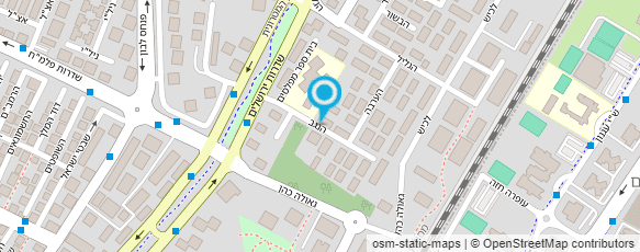 מפת הגעה אל גריל בר גני תמר