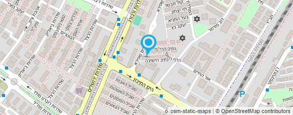 מפת הגעה אל מאיר בעל הטעמים