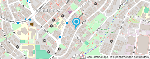 מפת הגעה אל Taboono-pizza