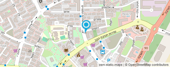 מפת הגעה אל פלאפל גורמה אילת -Falafel Gourmet