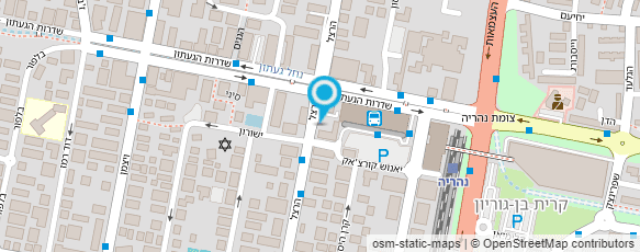 מפת הגעה אל מאפיית ביכורים