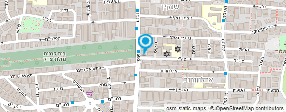 מפת הגעה אל רקפת בנימיני  - יוגה