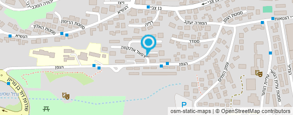 מפת הגעה אל כללית - רמת בית שמש