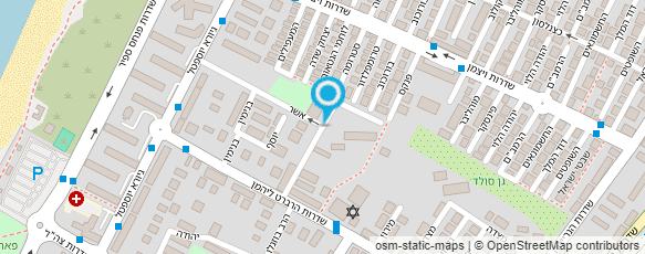 מפת הגעה אל כללית - קרית ים רסקו